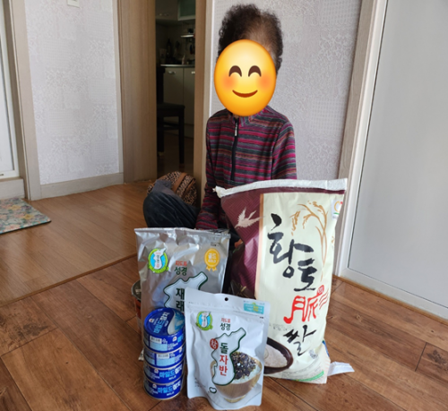 청주주님의교회 후원물품 전달(3차)