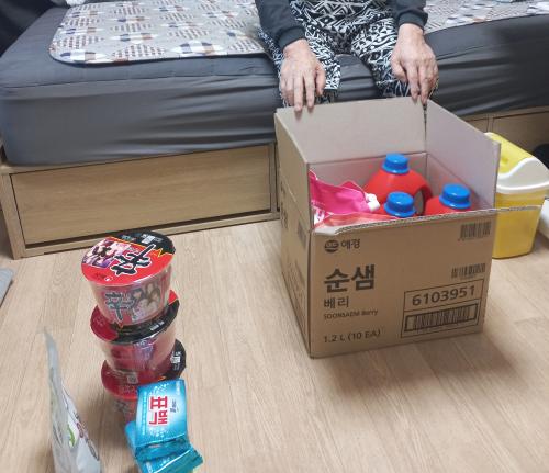 청주주님의교회 후원물품 전달(3차)